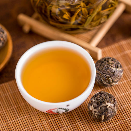 云元谷丨妙曼 普洱生茶 手工沱 勐海布朗大树 2020年 100g/400g 罐装 商品图5