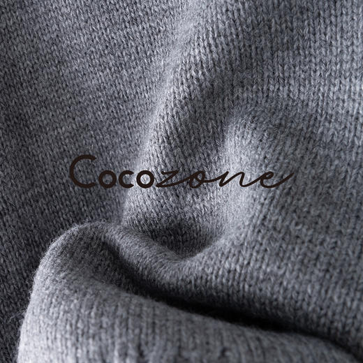COCO ZONE 刘一一“菱格公式”绵羊毛混纺毛织上衣 CD1A1321 商品图4
