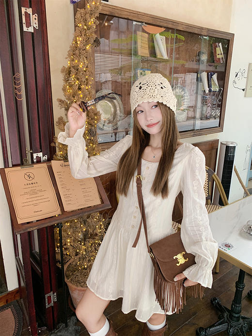 【189元任选2件】最后一波现货！法式蕾丝边连衣裙 商品图9