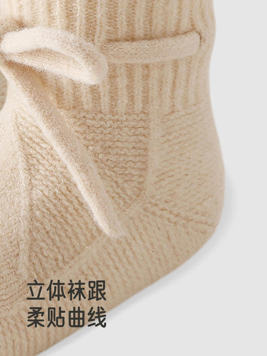 英氏婴儿羊毛脚套布鞋护脚新生儿秋冬保暖亲肤新款YFXKJ4R130A YFXKJ4R131A 商品图4