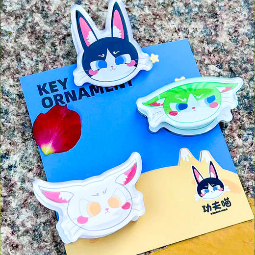 【文创】地铁家族夹子/功夫喵夹子 商品图4