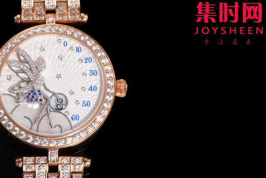 梵克雅宝新款诗意复杂功能系列 Lady Féerie女士石英腕表 象征喜悦与希望的仙子和芭蕾舞者 商品图3