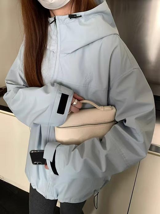 特定冰川蓝户外冲锋衣＋90白鸭绒可拆卸防水冲锋衣羽绒服 商品图8