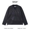SDSA男士秋冬新款痞帅男装韩版撞色拼接圆领卫衣下摆松紧设计百搭 商品缩略图1