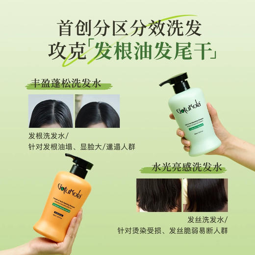 GOTUKOLA 狗头 丰盈蓬松洗发水（绿瓶）章小蕙推荐500ml  商品图2
