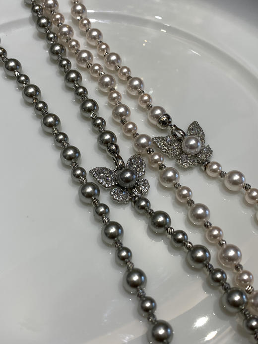 蝴蝶珍珠项链(非质量问题不退不换 商品图1