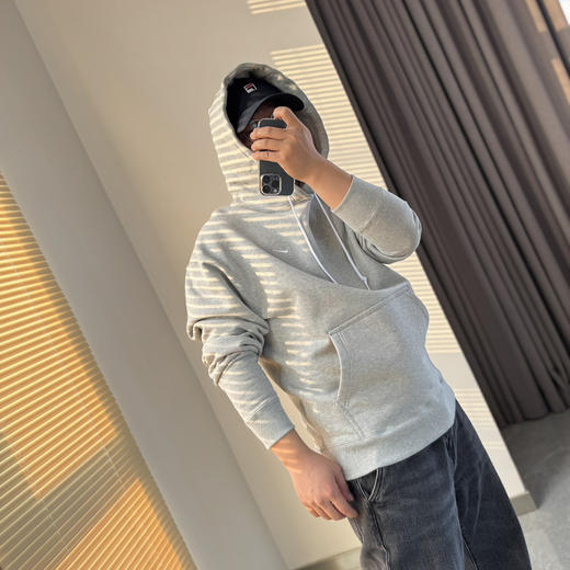 原单nk加绒卫衣帽衫1027 商品图2