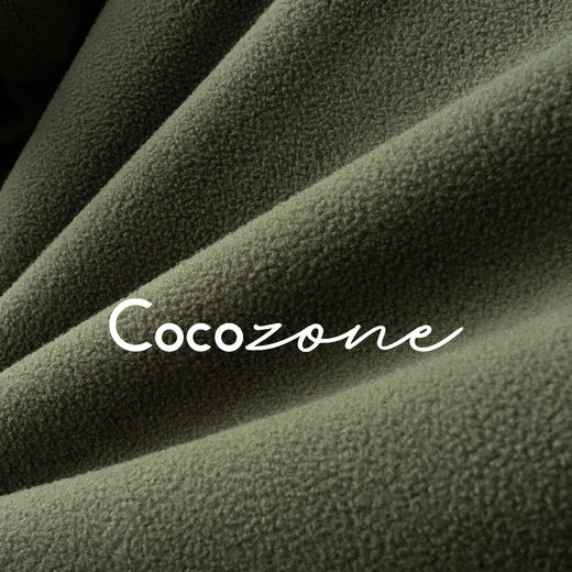 COCO ZONE 刘一一 半拉链连帽简约设计感百搭卫衣 CD1A1476 商品图4