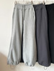 rare** al**散步系列宽腰螺纹可束脚喇叭卫裤8010301 商品缩略图4