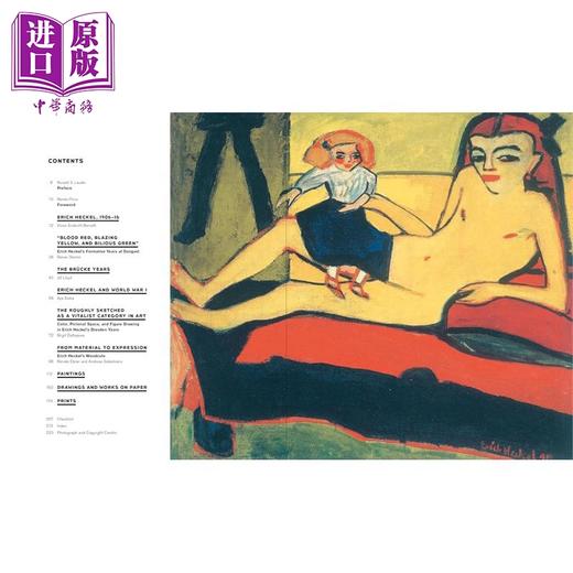 【中商原版】Erich Heckel 进口艺术 埃里希赫克尔 商品图1