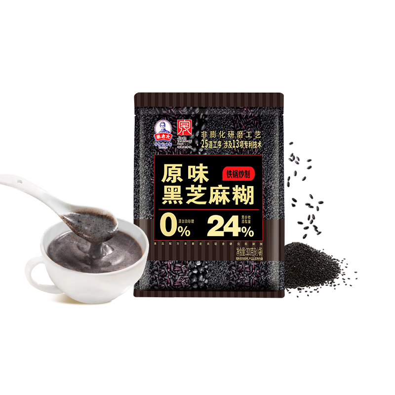 秦老太原味黑芝麻糊320g/袋