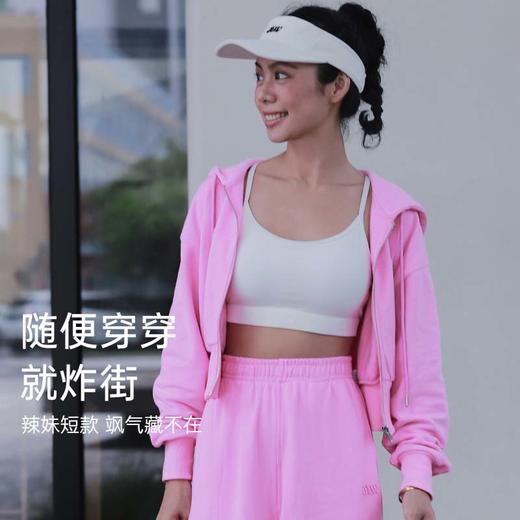 【sw速惟】 秋冬百搭运动风宽松连帽卫衣1090 商品图3