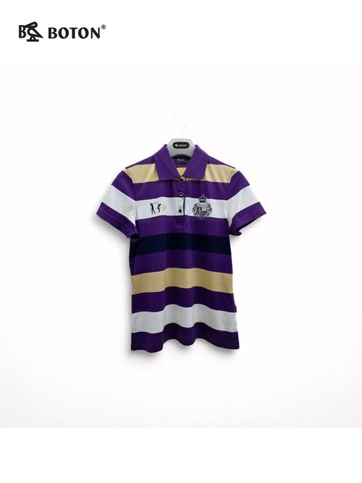 【第2件半价！尾货清仓不退换】波顿女士翻领短袖T恤LT158 商品图1