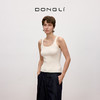 东黎 • 你本珍贵 万物共生-背心 山羊绒女士打底方领背心 5484 商品缩略图2