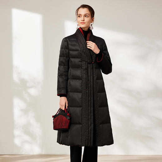 TANGYcollection2025冬季新品商场款中国风锦俗系羽绒服L254026 商品图1
