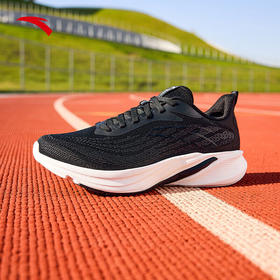 安踏（ANTA）云踪丨女鞋缓震轻便跑步鞋女秋季新款网面透气运动鞋女122535585 基础黑-5