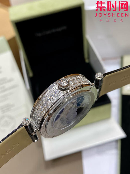 【侧面满钻】梵克雅宝新款诗意复杂功能系列 Lady Féerie女士石英腕表 象征喜悦与希望的仙子和芭蕾舞者 商品图5