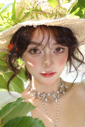 Huohuocon 旧金山悬日 日抛直径14.2mm混血美瞳 棕色