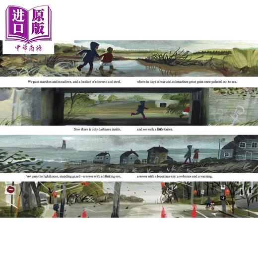 【中商原版】小岛风暴 Sydney Smith Island Storm 英文原版 儿童绘本 图画故事书 了解天气和户外体验 进口精装童书 精美插图 商品图2