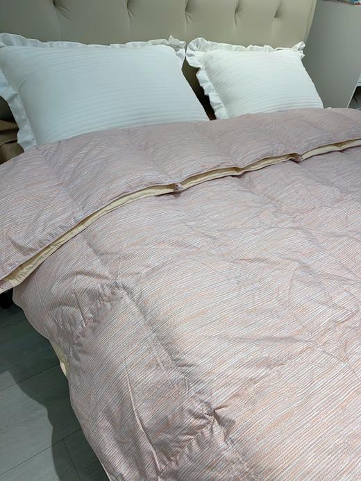 松植屋魅格子母鹅绒被精选95白鹅绒大朵羽绒被 一被四季可用、静音防羽面料→不跑绒无异味 商品图8