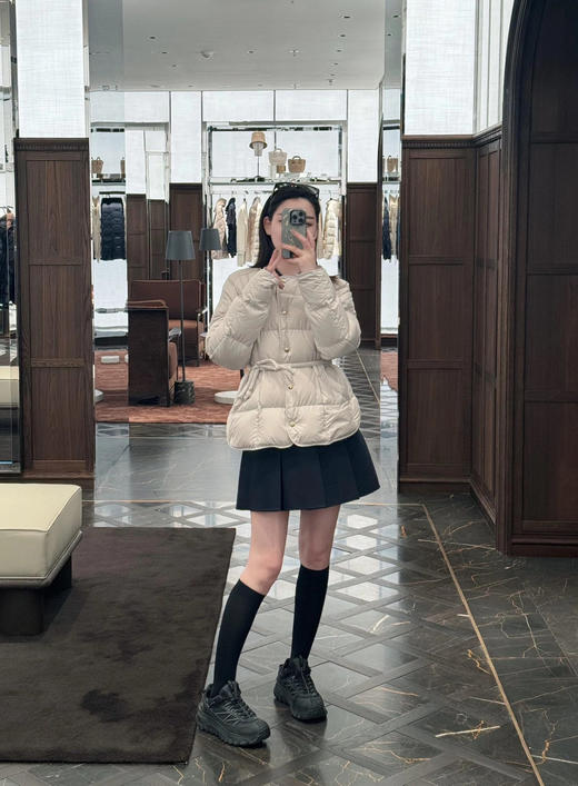 蒙口  收腰羽绒服夹克外套（SS） 商品图1