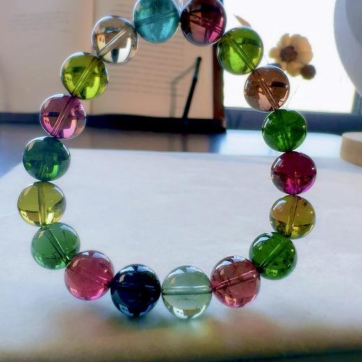 11.4mm单圈老矿碧玺手串 商品图4