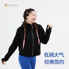 LEANA女士宽松拉链连帽健身运动风加绒外套LN1212 商品缩略图3