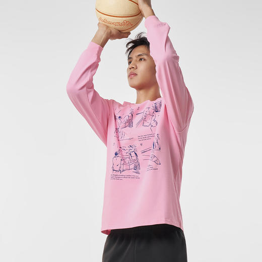 【秒杀】有志者UZIS 训练运动针织纯棉长袖SHOT 商品图4