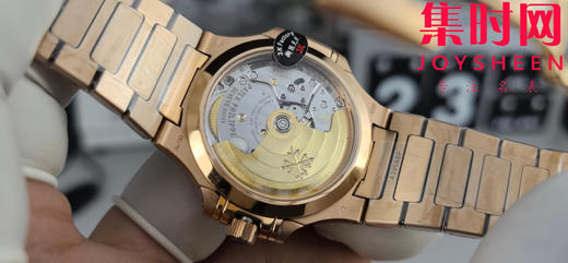 3K百达翡丽运动优雅系列 鹦鹉螺7118 全玫金白盘 女士腕表 324一体机 商品图4