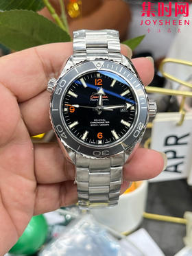 欧米茄VS海马600米系列 VS海洋宇宙 海马GMT两地时 橙黑海马 8605一体机 男士腕表