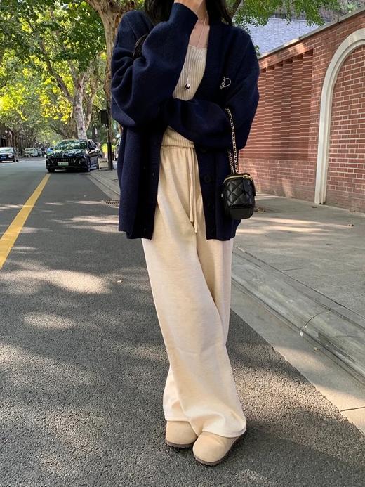 <曾小咸推荐> 高腰糯米休闲裤 常规款 活动价89.99/件！！加绒 活动价99.99/件！羊羔毛加绒款 活动价109.99/件 ！【预售款，预计3-15天发货】 商品图2