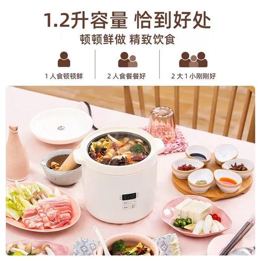 BRUNO第二代迷你电饭煲1-2-3人家用多功能小型智能1.2L儿童电饭锅 商品图4