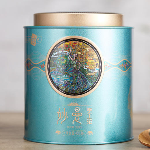 云元谷丨妙曼 普洱生茶 手工沱 勐海布朗大树 2020年 100g/400g 罐装 商品图6