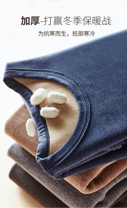 【YW】无忧购巨厚羊驼绒保暖打底套装男女防寒纤维暖绒里层TR-009（截单后7天发货) 商品图6