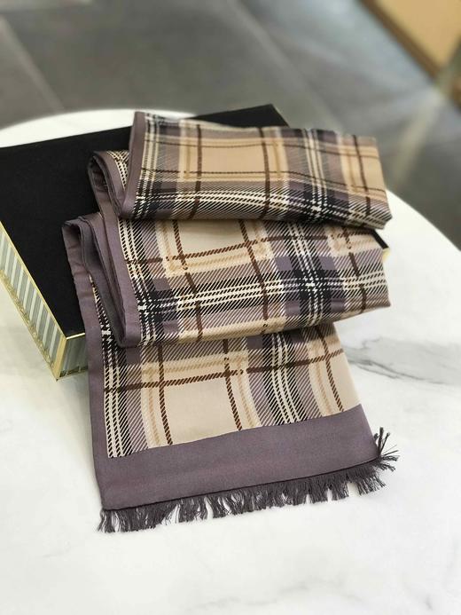 优品堂『时代印象』真丝双层双面长巾 商品图9