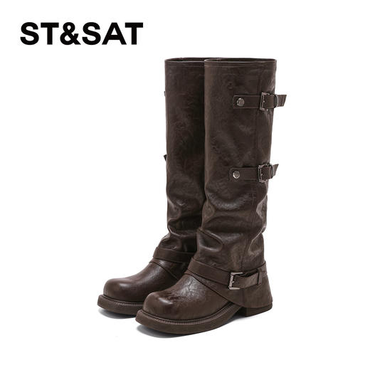 星期六时尚朋克款显瘦时装靴SSD4117CJ6 商品图7