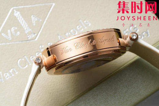 【侧面光圈】梵克雅宝新款诗意复杂功能系列 Lady Féerie女士石英腕表 象征喜悦与希望的仙子和芭蕾舞者 商品图4