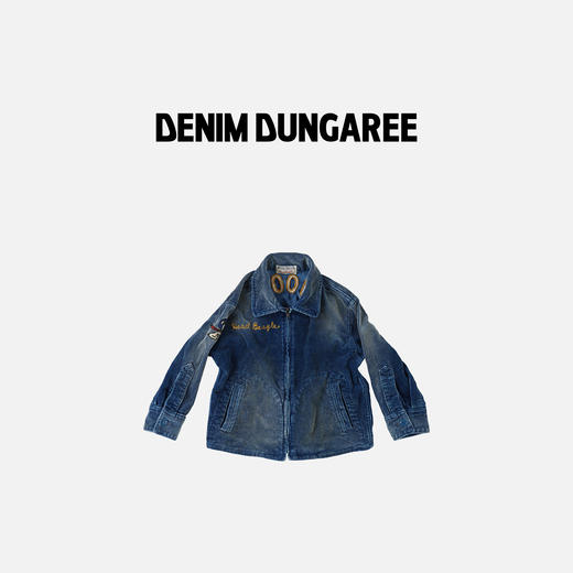 日本DD童装 DENIM DUNGAREE 靛蓝灯芯绒史努比夹克 商品图3