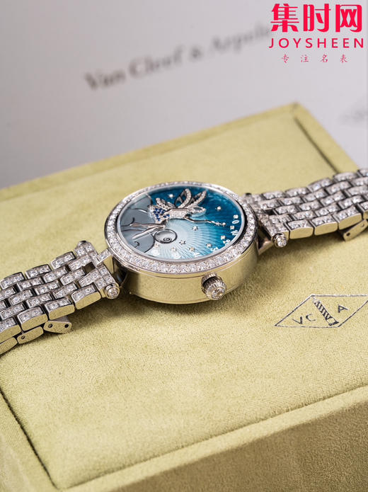 梵克雅宝新款诗意复杂功能系列 Lady Féerie女士石英腕表 象征喜悦与希望的仙子和芭蕾舞者 商品图5