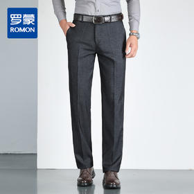 罗蒙秋冬休闲裤男士暖心系列爸爸装裤子耐磨宽松版型不掉裆通勤休闲长裤