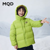 【MQD】男大童冬季学院风撞色休闲保暖连帽羽绒服 商品缩略图0