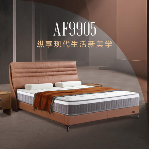 AF9905真皮床架 商品图0