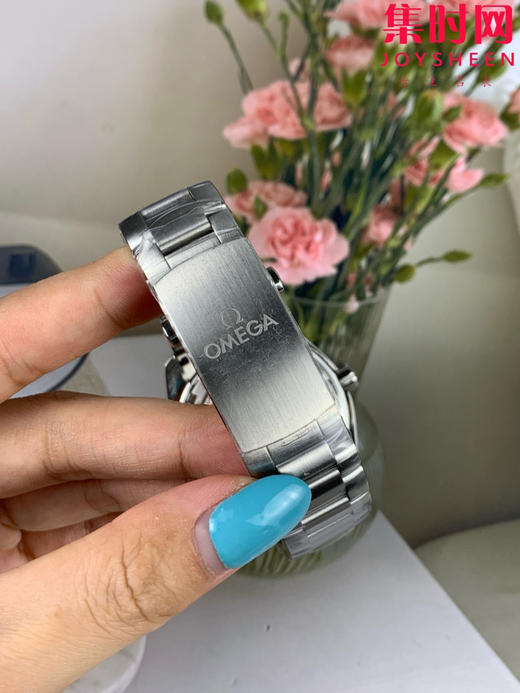 欧米茄VS海马600米系列 VS海洋宇宙 海马GMT两地时 橙黑海马 8605一体机 男士腕表 商品图6