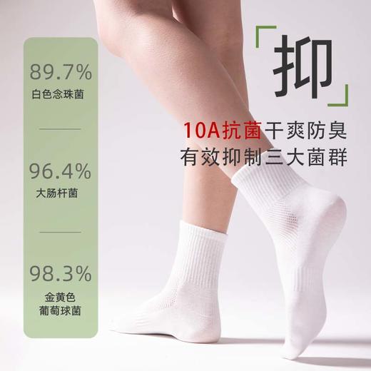 【新疆中款香薰袜】含93.1的正宗新疆棉花 脚背通气网眼 10a抗菌 干爽防臭 商品图7