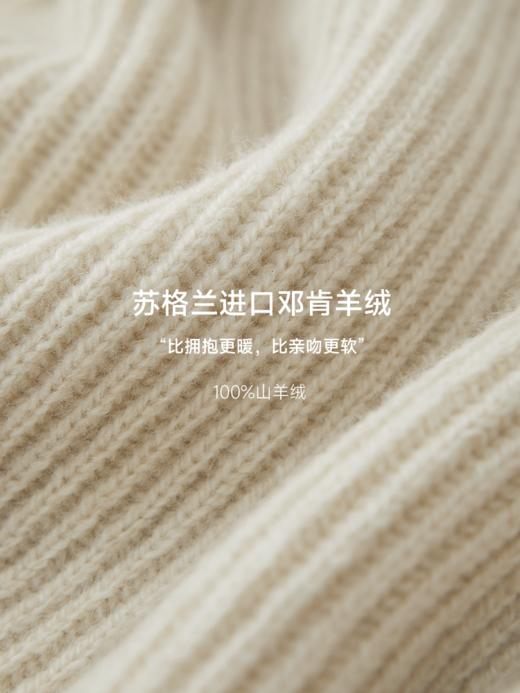 邓肯羊绒polo拉链毛衫FCE4CST177 商品图4