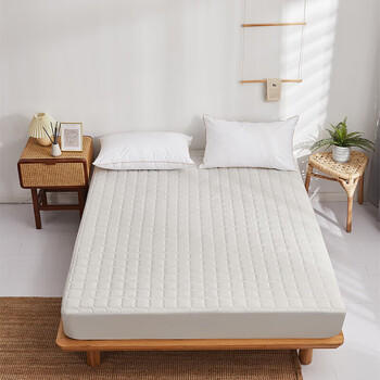 多喜爱家纺 可水洗夹绵床笠保护垫 笠围保护套床罩垫子1.2米床200*120cm 商品图0