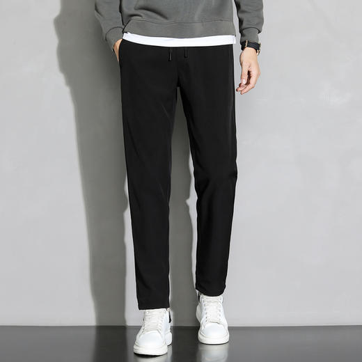 【保暖加绒】罗蒙冬季加绒休闲裤男士商务风通勤百搭休闲舒适长裤子男 商品图3