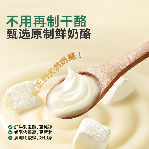 【宝宝馋了】婴幼儿冻干奶酪块  非再制干酪  商品图3