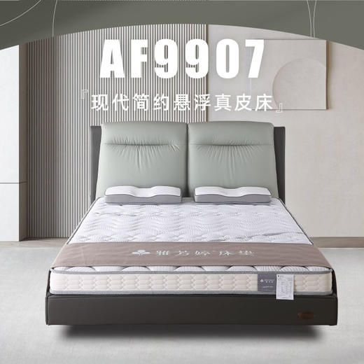 AF9907真皮床架 商品图0