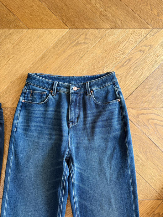 25秋 新法棍--窄裤管显瘦显腿直九分牛仔裤【包邮+三天无理由退换】 商品图5